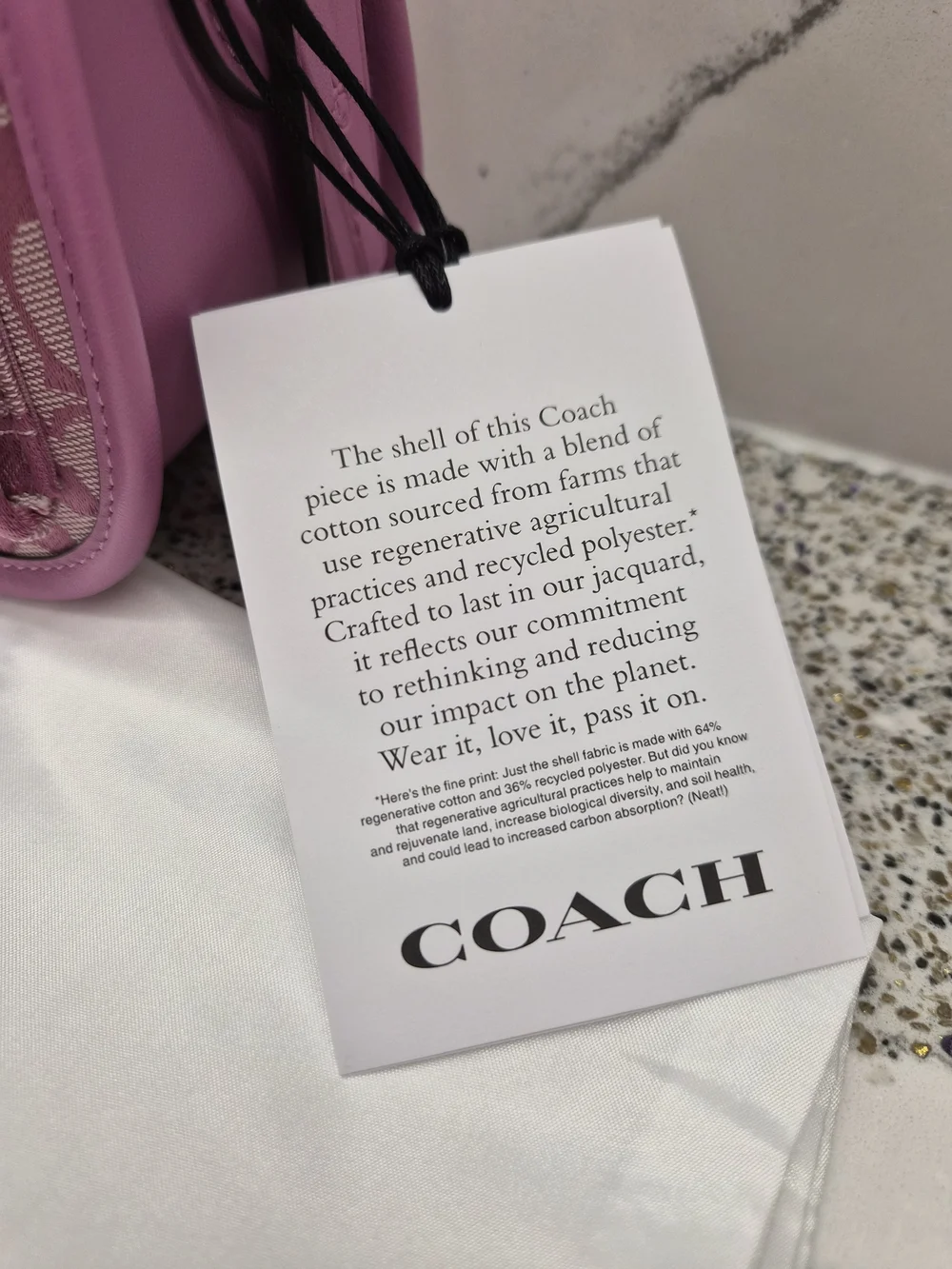 Brain Dead x Coach Signature Jacquard Twin Turnlock Waverly Bag in Fuchsia - Picture 11 of 13